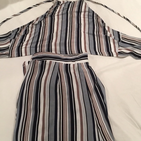 Two Piece Striped Set - Picture 2 of 2